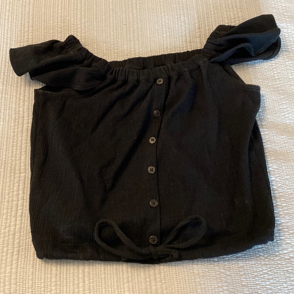 Madewell black tank top. XXS